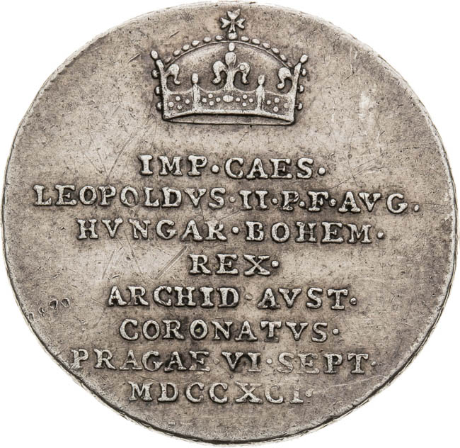 Silver Token 1791 - front