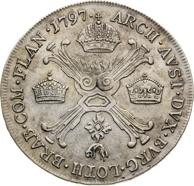 1/2 Thaler 1797 - back
