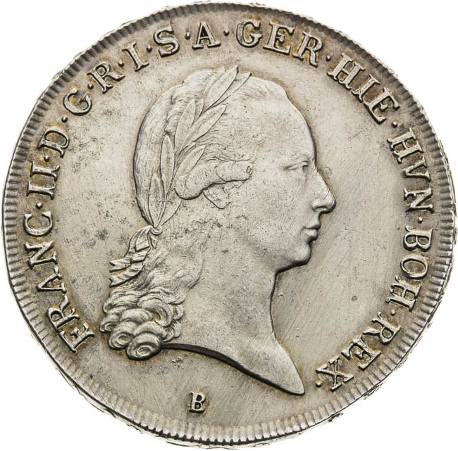 1/2 Thaler 1797 - front