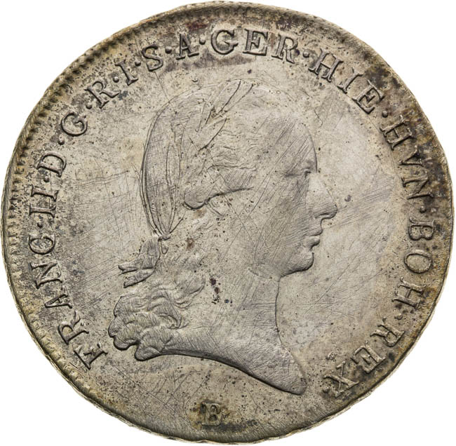 1/4 Toliar 1797 - averz