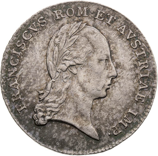 Strieborný žetón 1804 - averz