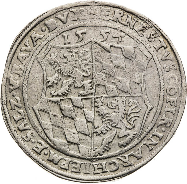 Thaler 1554 - front