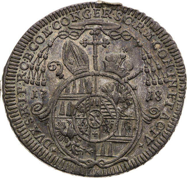 Thaler 1718 - back