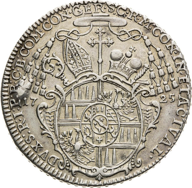 Thaler 1725 - back