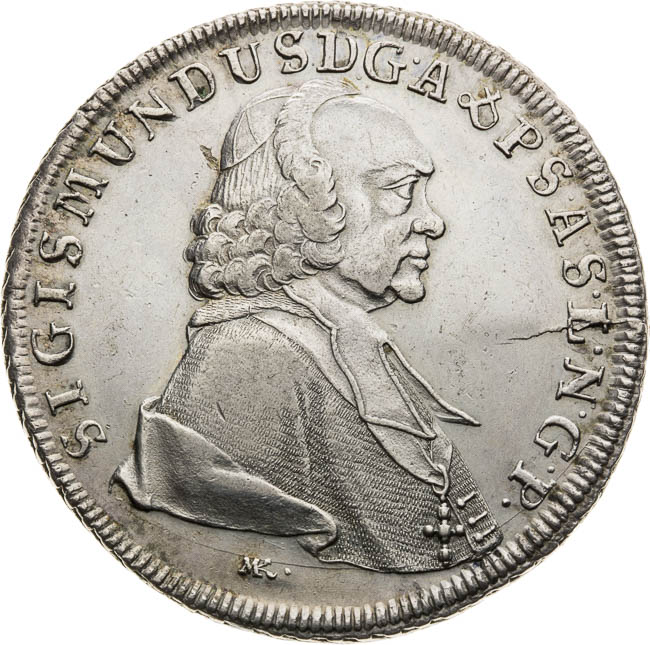 Thaler 1760 - front