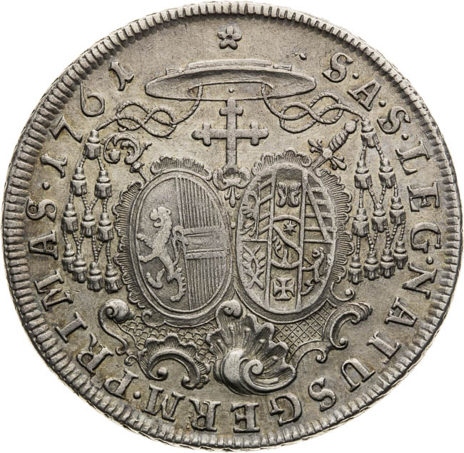 Thaler 1761 - back