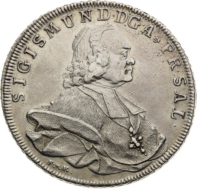 Thaler 1762 - front
