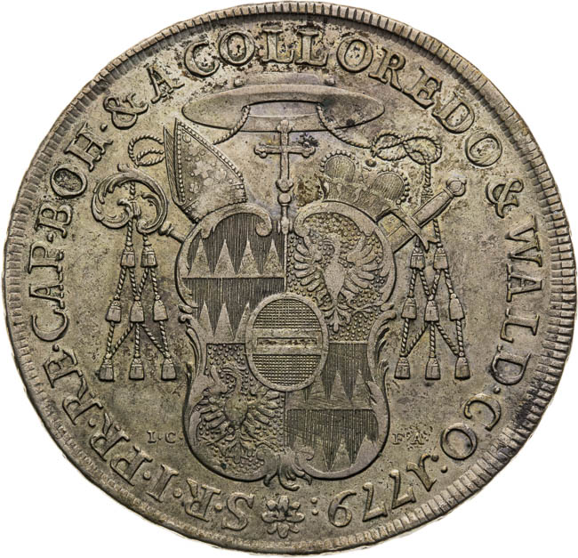 Thaler 1779 - back