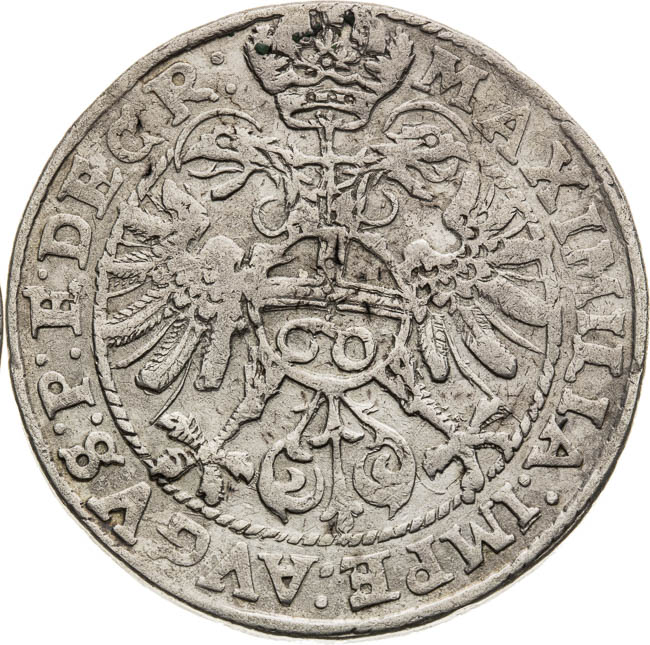 60 Kreutzer 1573 - back
