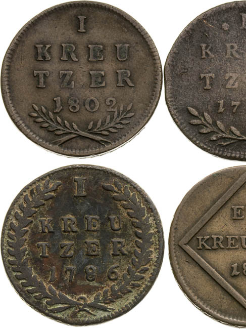 Set of coins (6 pcs) - front