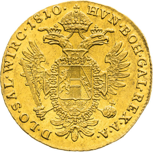 Ducat 1810 - back