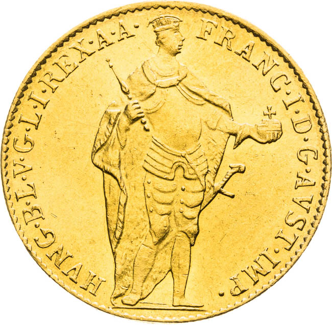 Ducat 1833 - front