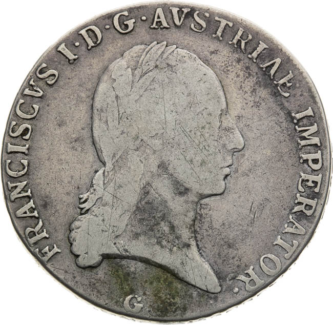 Tolar 1819 - avers