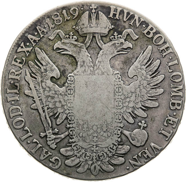 Tolar 1819 - revers
