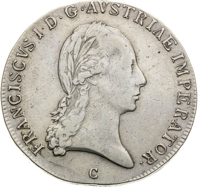 1/2 Tolar 1824 - avers
