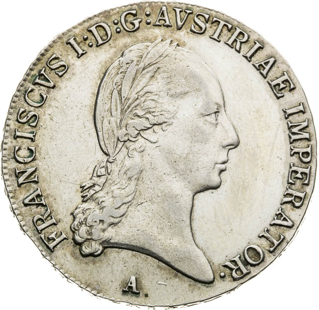 1/2 Tolar 1815 - avers