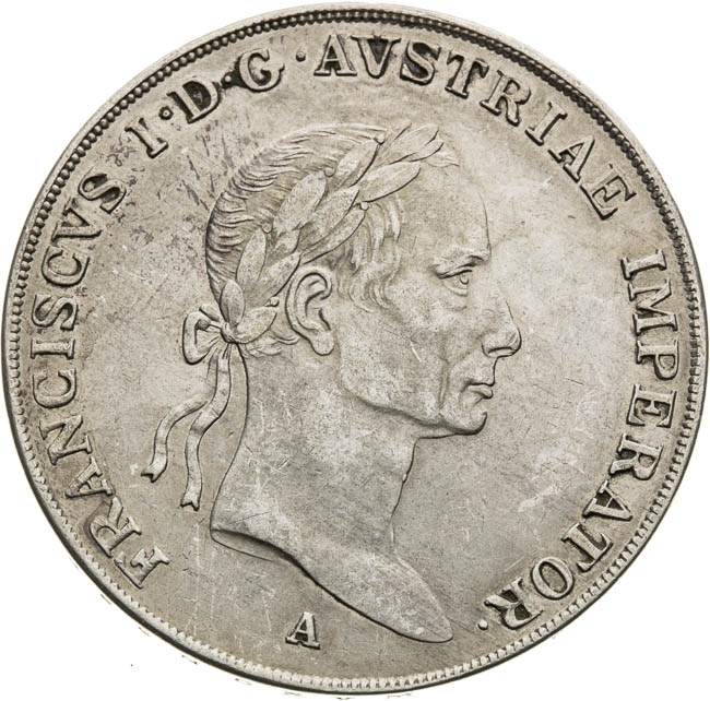 1/2 Tolar 1832 - avers