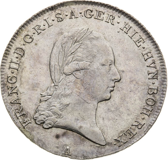 1/4 Tolar 1794 - avers