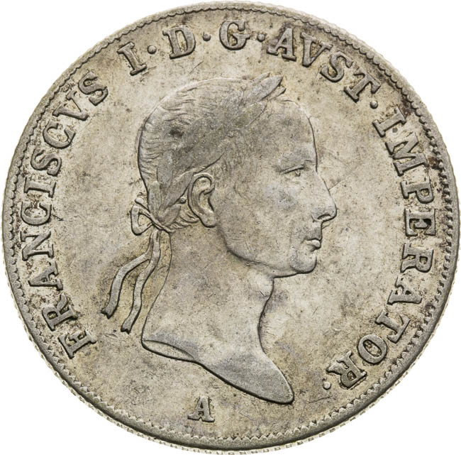 20 Krejcar 1831 - avers