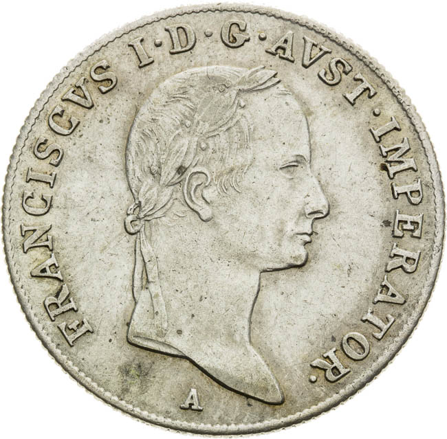 20 Krejcar 1831 - avers