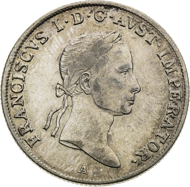 20 Krejcar 1832 - avers