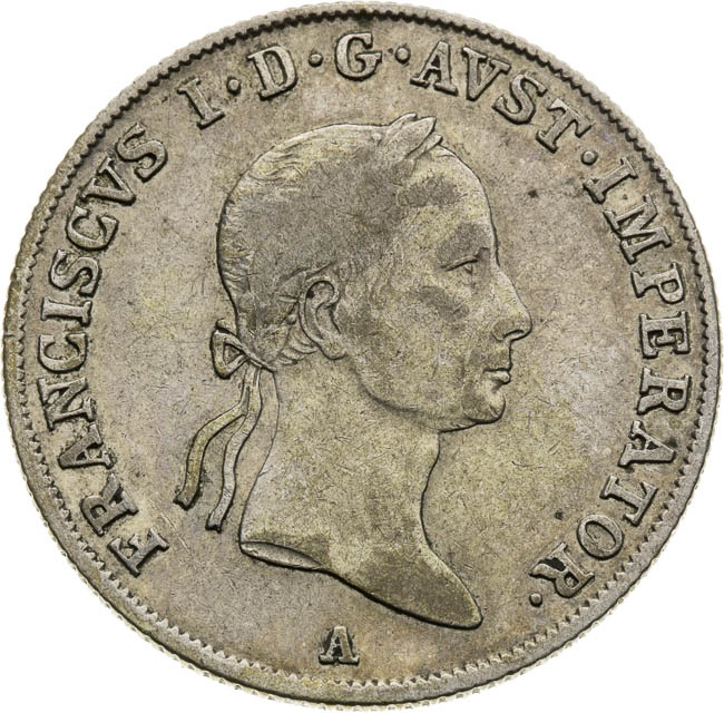20 Krejcar 1832 - avers