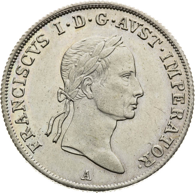 20 Krejcar 1832 - avers