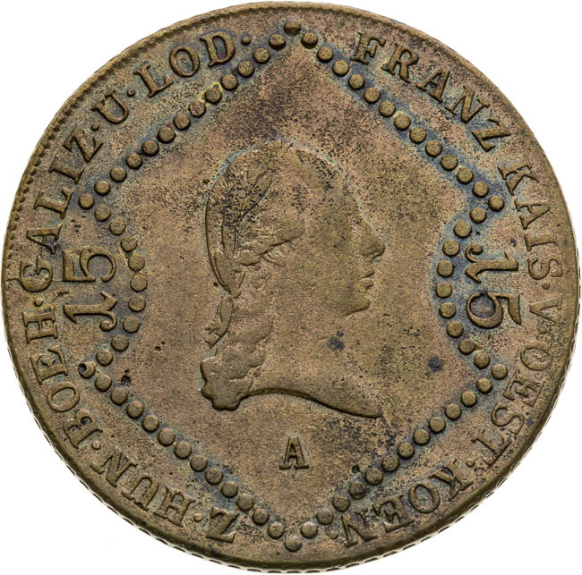 15 Krejcar 1807 - avers