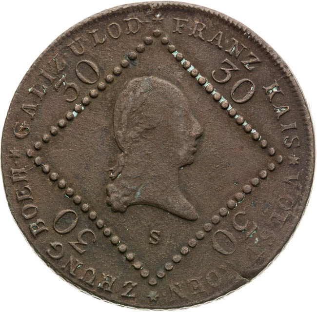 30 Krejcar 1807 - avers