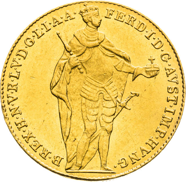 Ducat 1842 - front