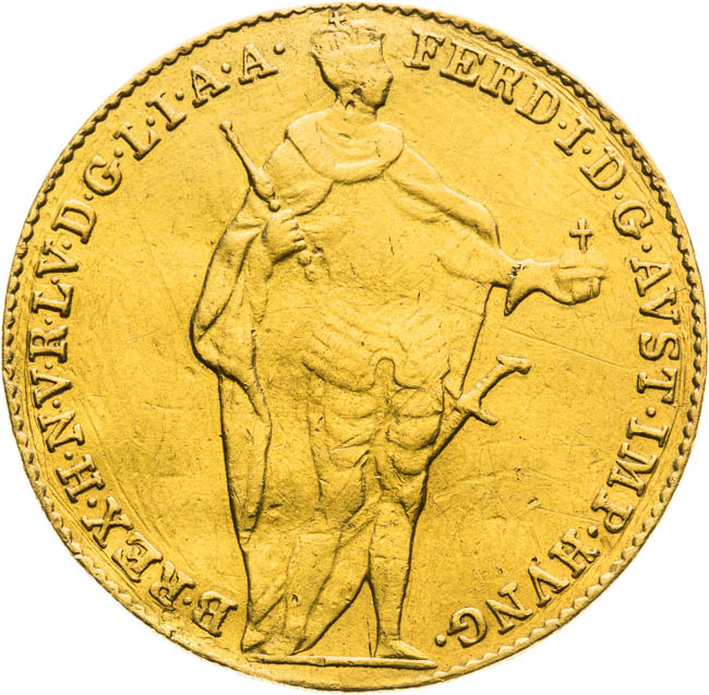 Ducat 1843 - front