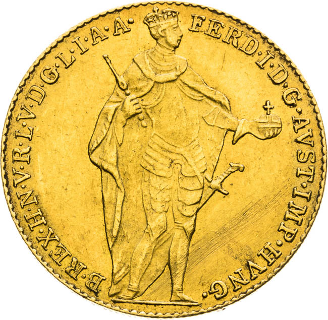 Ducat 1848 - front