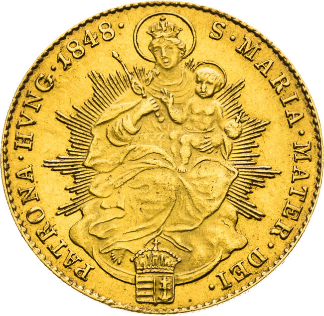 Ducat 1848 - back