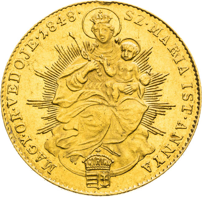 Ducat 1848 (revolution) - back