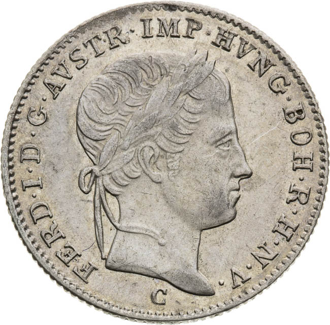 5 Krejcar 1840 - avers