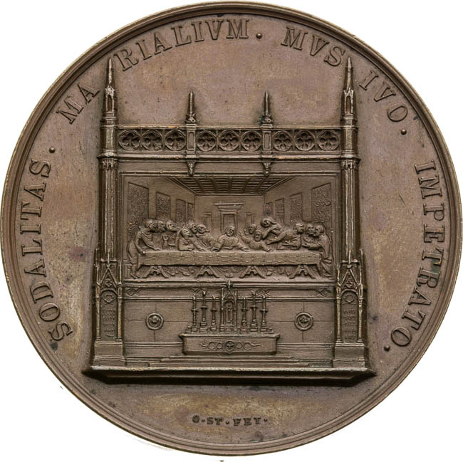 Medaile 1847 - revers