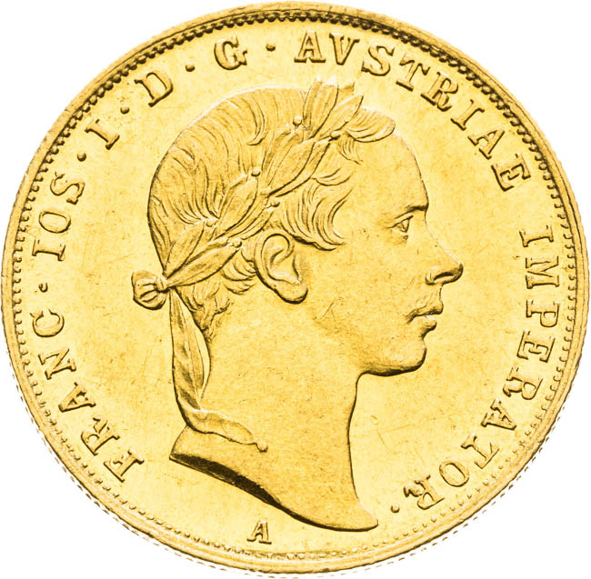 Dukát 1853 - avers