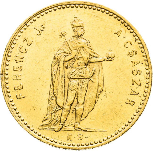 Dukát 1869 - avers