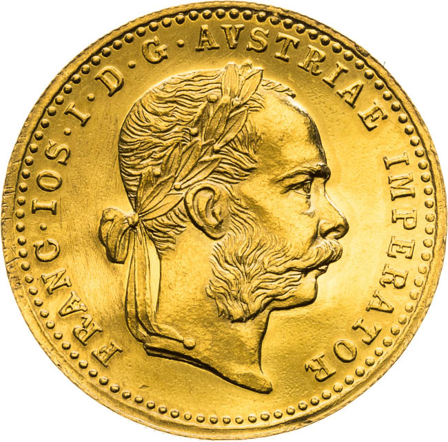 Ducat 1879 - front