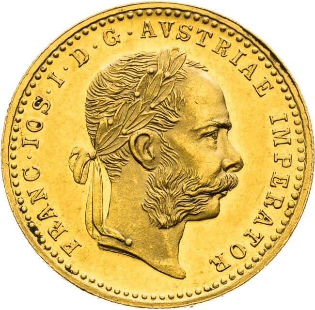 Ducat 1885 - front