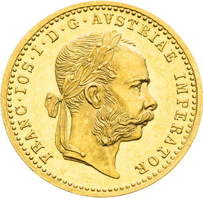 Ducat 1890 - front
