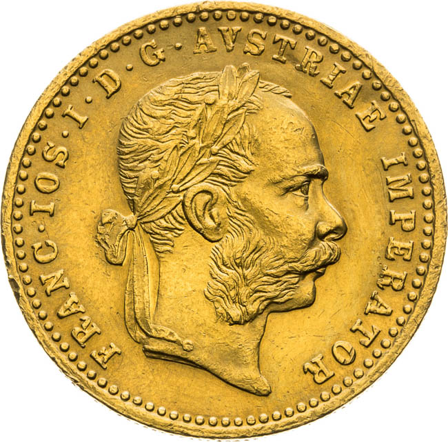 Ducat 1891 - front