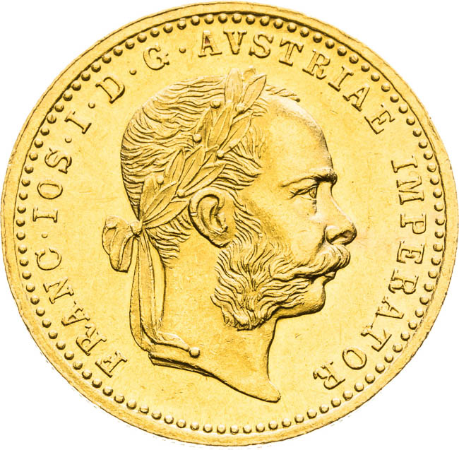 Ducat 1893 - front