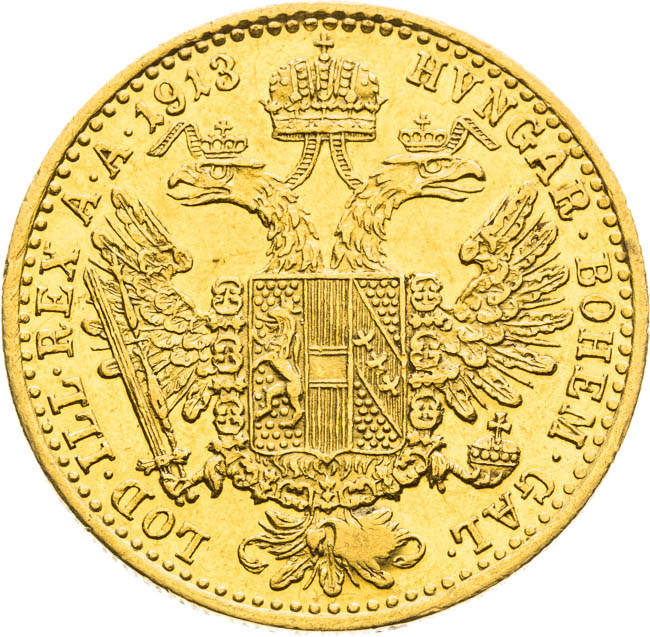 Ducat 1913 - back