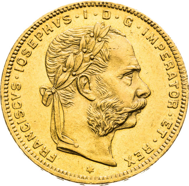 8 Florin 1877 - front