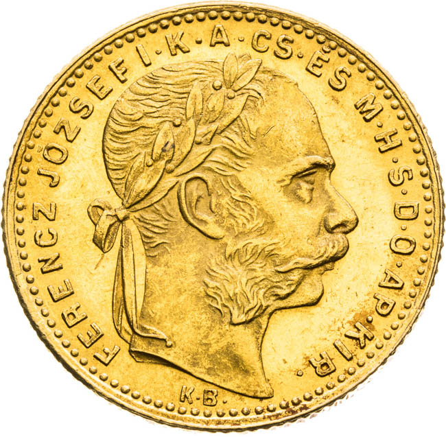 8 Gulden 1883 - front