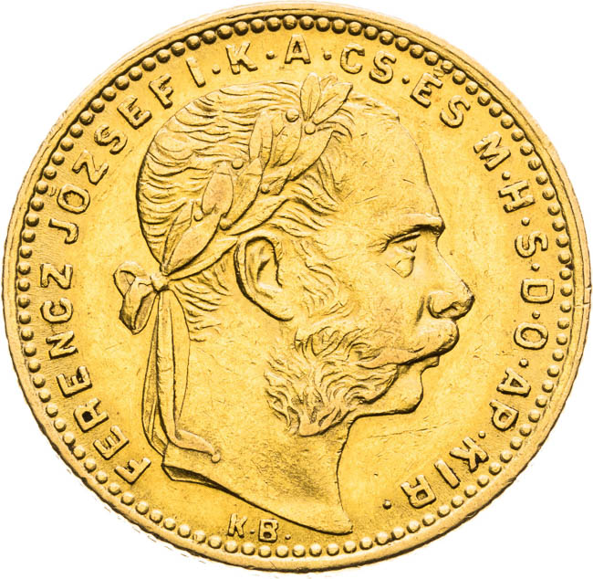 8 Gulden 1883 - front