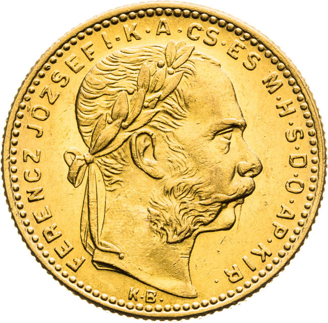8 Gulden 1888 - front