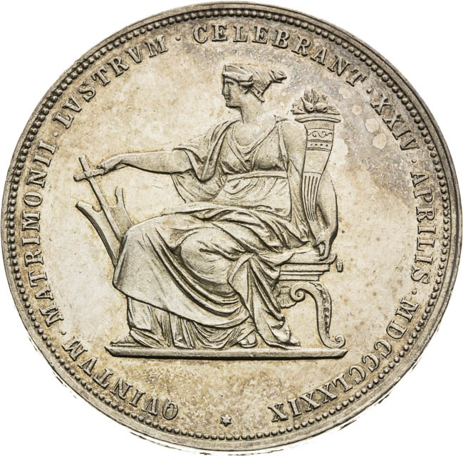 2 Gulden 1879 - back