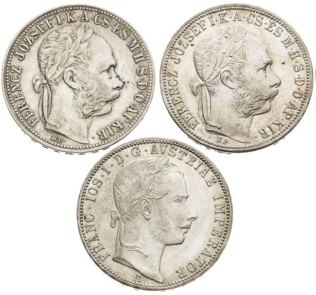 Gulden 1863-1888-1892 - front